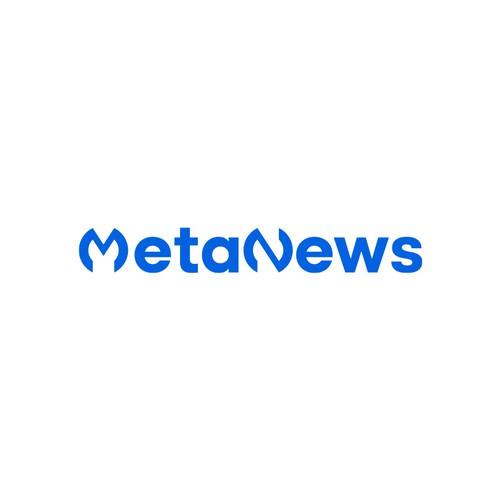 Design a logo for a web3 News platform called MetaNews Design by moshiur008