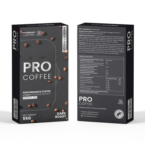 Design Performance Coffee Packaging Design by Experiva