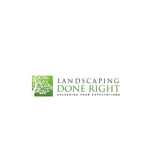 Searching for Clean, Indelible Logo for Landscaping Company Design by Arwen14