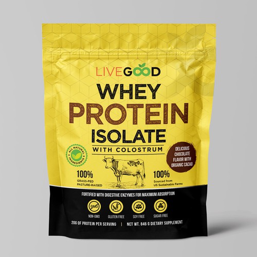 NEW - ***GUARANTEED PRIZE*** Packing Design for Protein Powder Design by M.Siddique