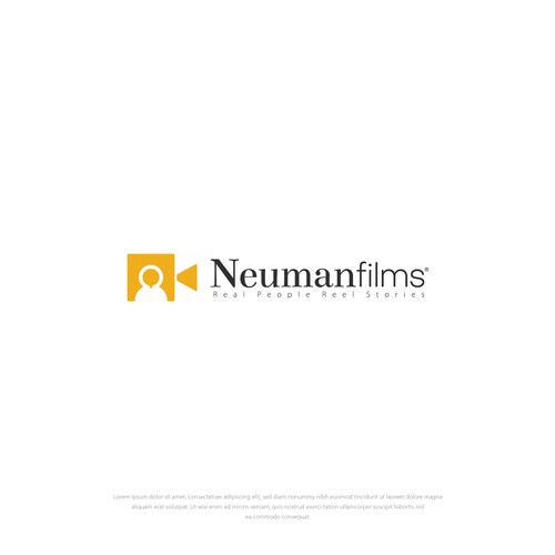 Logo for Documentary Film Company - NeumanFilms (Real People Reel Stories) Ontwerp door the ann.