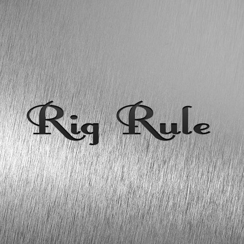 Rig Rule needs Lettering Design (wordmark) Design by designRays