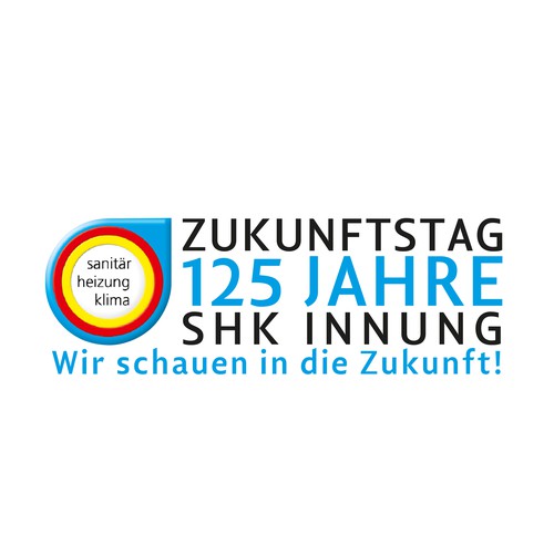 "Logo für Zukunftstag zum 125 jährigen Jubiläum - um Jungend zu begeistern & die Zukunft  zu feiern" winning Logo design by Foysal bd