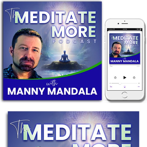 Meditation Podcast Artwork Design by Mac88graphic