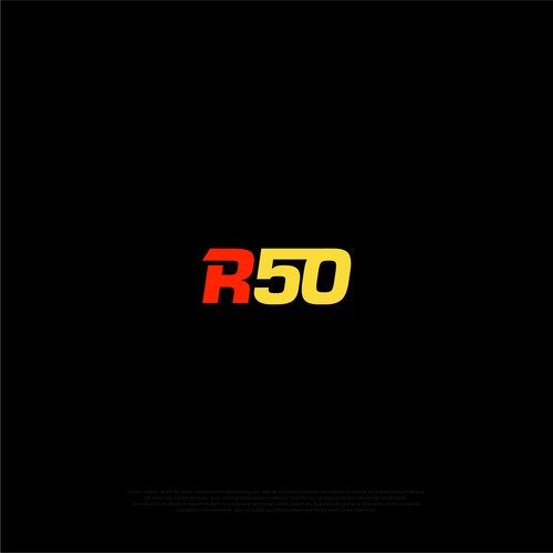 The R50 logo Design by Nokturnal.pro