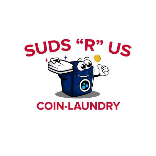 Design a logo for a fluff and fold coin laundry name