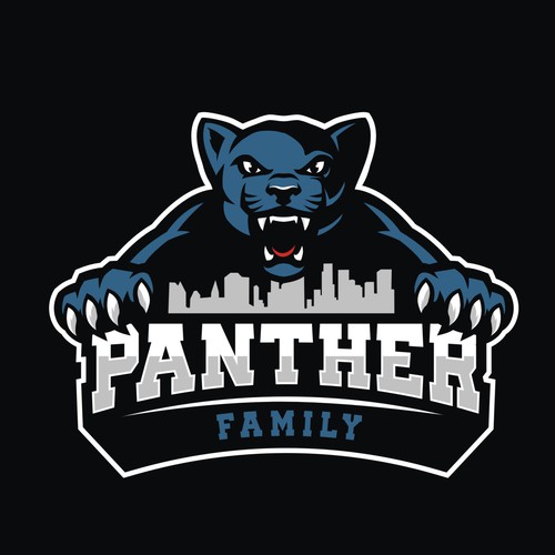 Basketball Logo for Team 'Panther Family' - Your Winning Logo Featured on Major Sports Network Design réalisé par Yulianto.dedy