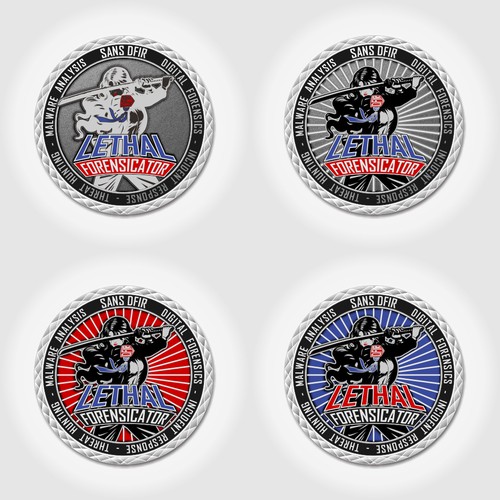 Cyber Forensics - Challenge Coin Design | Illustration or graphics contest