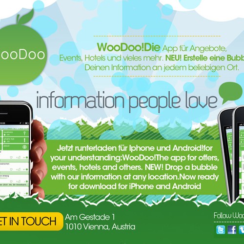 Woodapples needs a new postcard or flyer Design por One Day Graphics