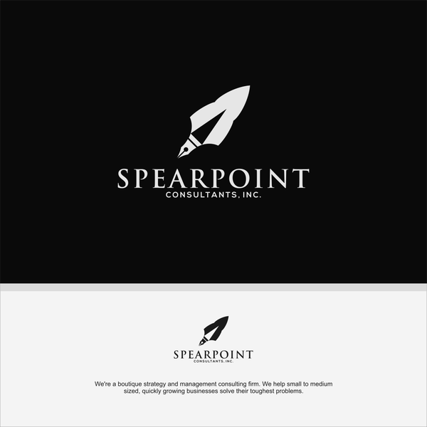 Design by Flush ♠ titled "Boutique Project Management and Consulting Firm Seeks Simple, Elegant Branding"