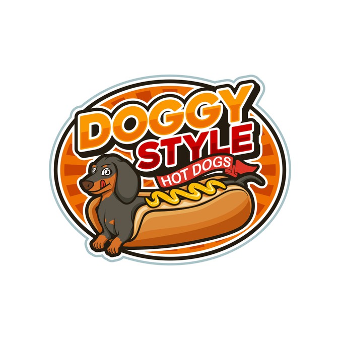 Funny and playful hot dog cart logo design Logo design contest