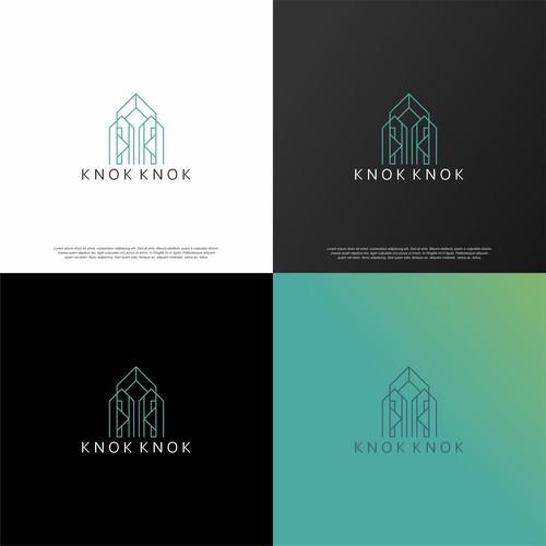 New Social Property Search App Logo NEEDED! Knok Knok Design by inumocca™