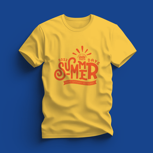 Summer Camp T-Shirt Design by Mozarella