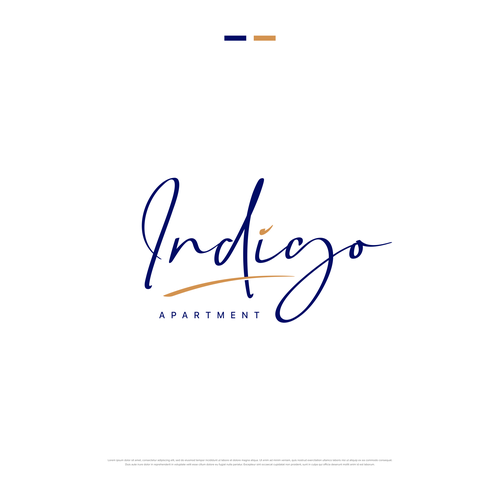 Indigo-ontwerp door S.P.W