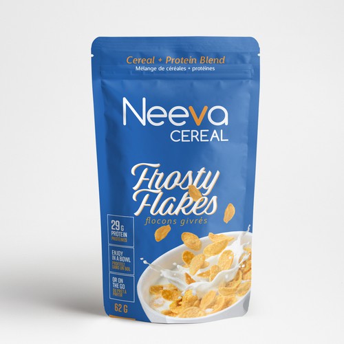 SIMPLE Yet FUN Pouch Design for On-The-Go CEREAL Design von SRAA