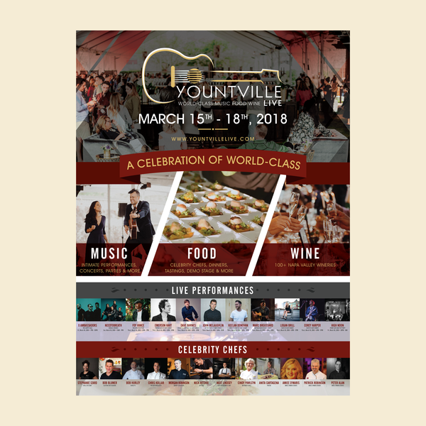 Design by R&R Solutions titled "Yountville Live"