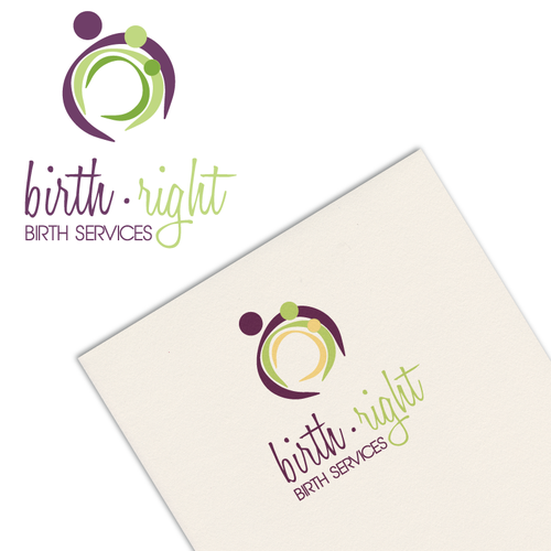 Create an awesome, noticeable and approachable logo for birth.right Design by Mihaela♡