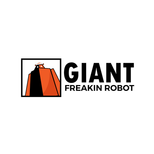 Minimalist, Classy Giant Robot Logo Wanted-ontwerp door taradata