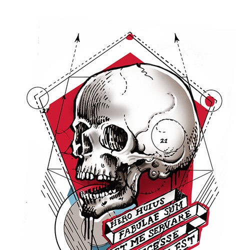 Design di Hip - Dark - Sketch Tattoo Design Needed! di ilustreishon