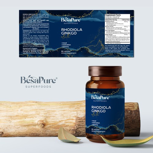 Premium Design For Health Supplement Design von _danika_