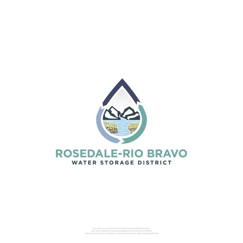 Outdated Water District logo in need of a new sophisticated design Design by axtR