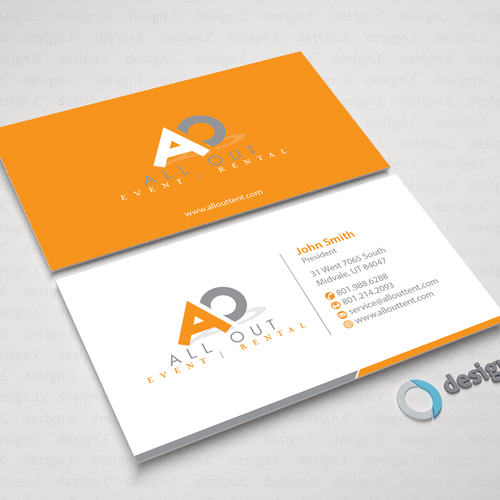 Create A Contemporary Business Card That Is Clean And