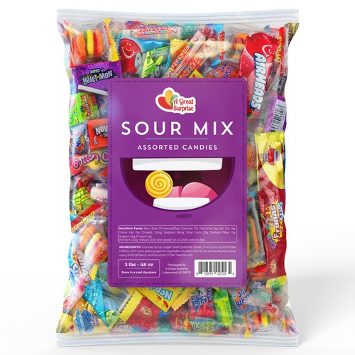 Design a modern, clean, chic, and professional candy label. Réalisé par znakovanj