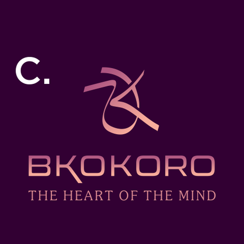 New slick, modern, minimalist skin care Logo: B Kokoro " The Heart of the Mind" Design by coco_jely