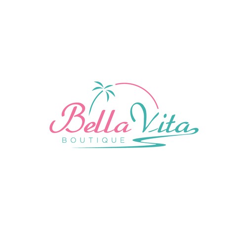 Design a beautiful logo for a eco friendly women's clothing store at the beach. Design by 123Graphics