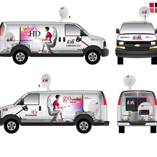 V&S 002 ~ REDESIGN THE DISH NETWORK INSTALLATION FLEET Design by iSergio