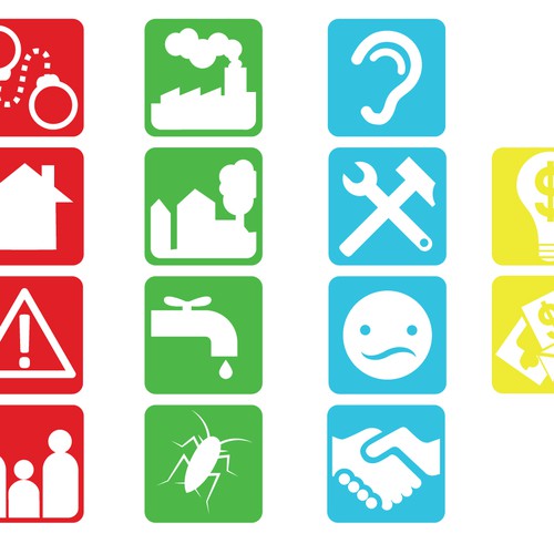 Design of 14 Icons Diseño de MADaszczuk