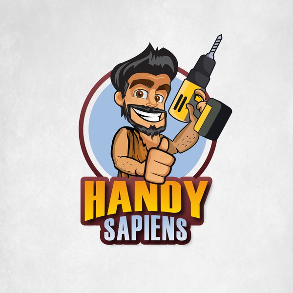 Design by ClaudioRegina titled "Handy Sapiens logo"