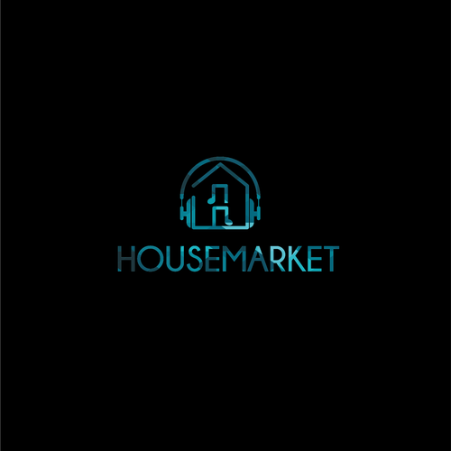 "グリル＆バー「Django」で開催予定のミュージック＆ダンスイベント「HOUSEMARKET」のロゴデザイン" ganador Logotipos por D.Hanni_Hana
