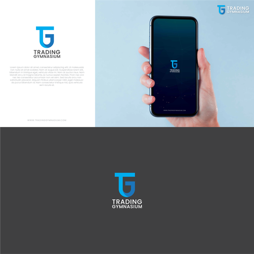 Logo for "Trading Gymnasium" for a stock market company Design by Sangsaka Studio™