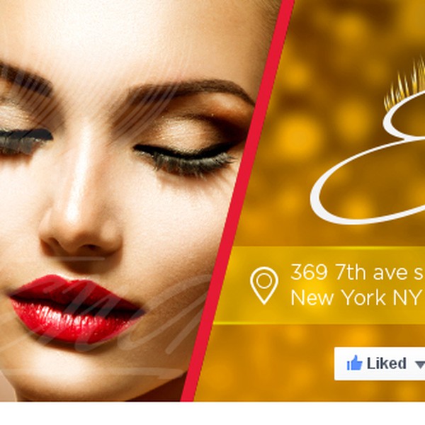 Facebook cover eyelash extensions!