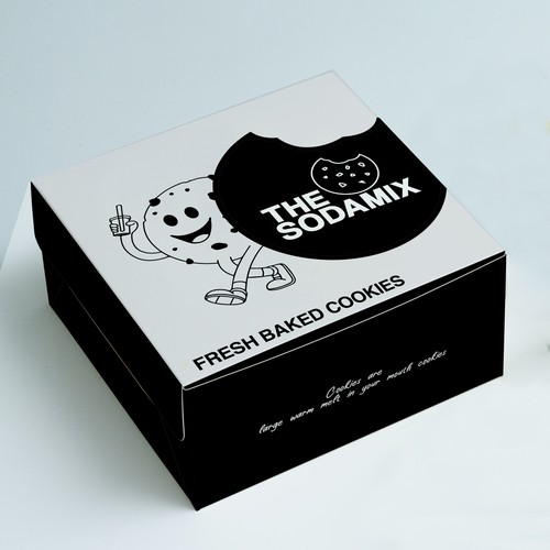 Single Cookie Box Design by Madushantha