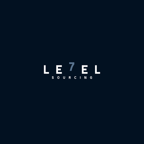 Level 7 Sourcing needs a cool / powerful logo which speaks to its awesomeness :) Design by win_won121