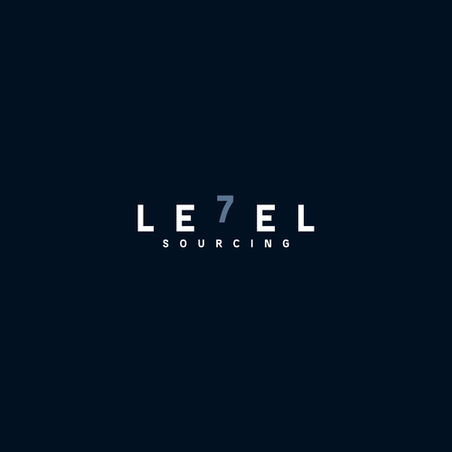 Level 7 Sourcing needs a cool / powerful logo which speaks to its awesomeness :) Design réalisé par putri4RTa