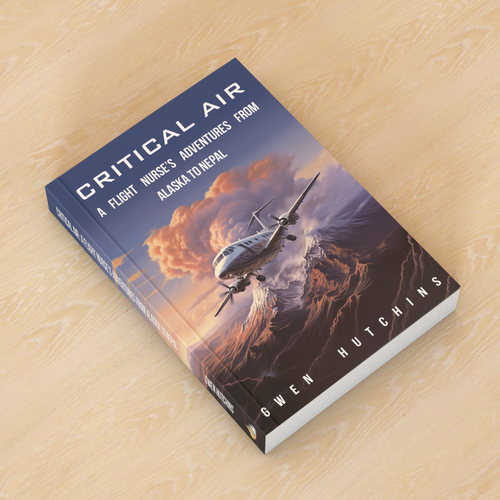 Create a cover about an emergency flight nurse's adventures Design by effebi.