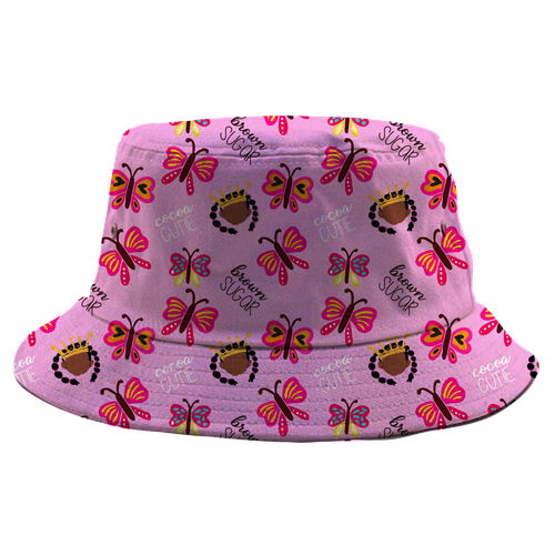 Bucket Hat Designs for Girls (black culture theme) Design by ash00 Designs