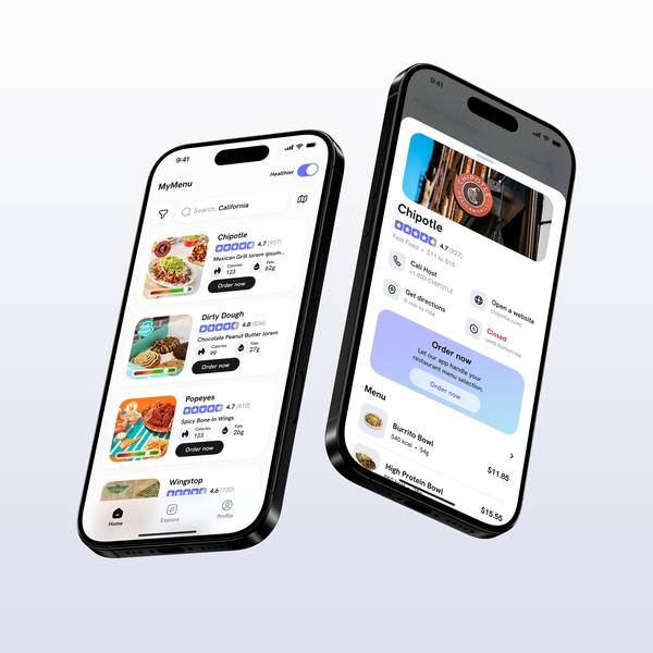 Design a Clean, Personalized Food App UI
