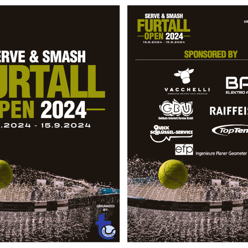 Aces & Action: Cool Flyer for a Tennis Tournament Design by Graphics Guru 87