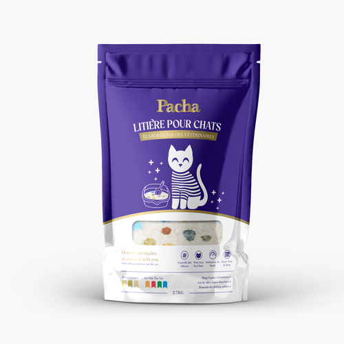 Cat Litter startup Minimalistic packaging - Contest Design by SONUPARMAR