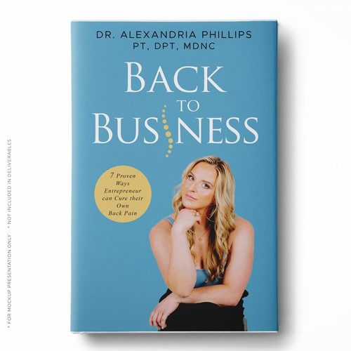 Amazing Book Cover For Successful Physical Therapist Design by Klassic Designs