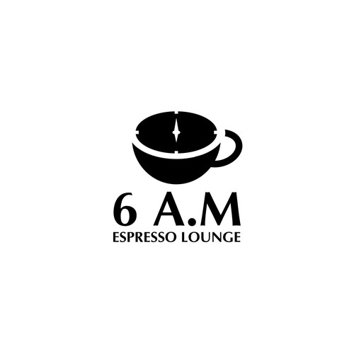 Design an enticing logo for 6 A.M. Espresso Lounge Design by Warnaihari