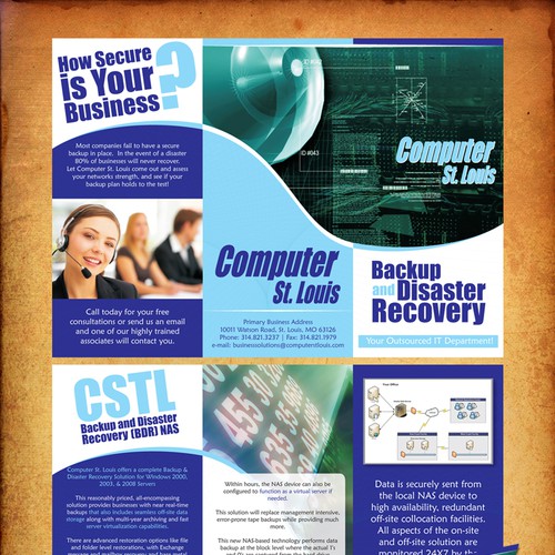 Professional Brochure Desin-Content Provided! 