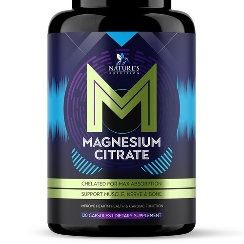 Premium Magnesium Citrate Design needed for Nature's Nutrition Design by ✝DeSiGnEr✝JOHN