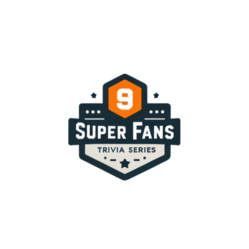 SUPER FANS Theme Trivia Series Logo Design by alefajardo94