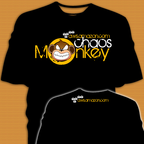 Design the Chaos Monkey T-Shirt Ontwerp door JamezD