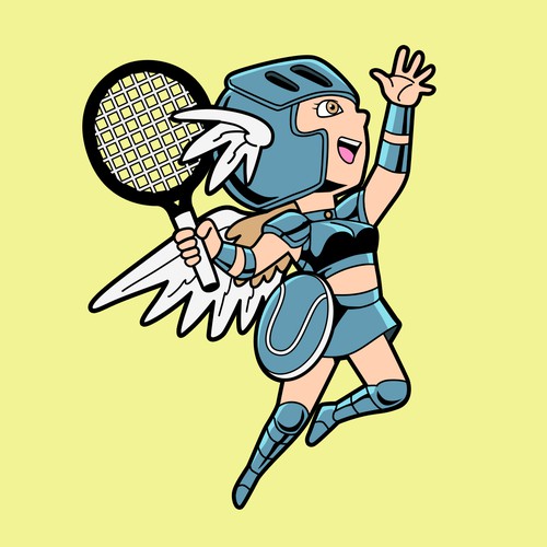 Fun embroidered logo design Design by Athew_Yana